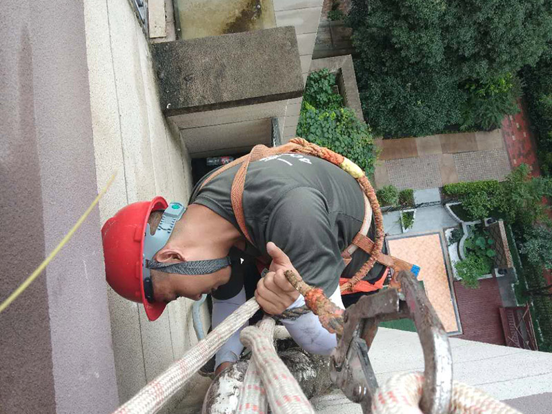 宁波屋顶维修施工案例