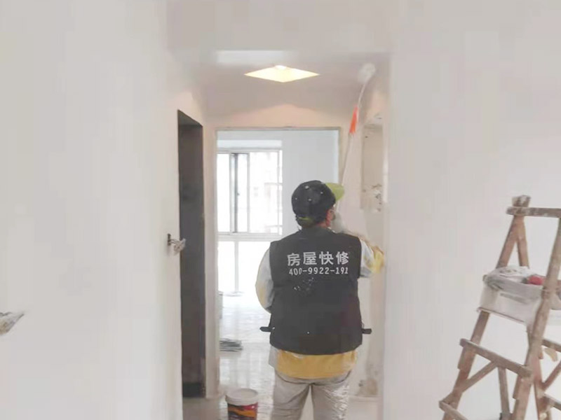 重庆两室两厅翻新装修施工案例